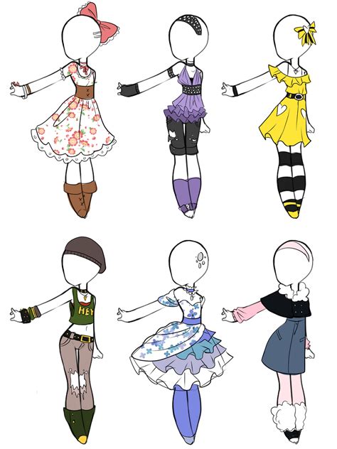 Pin By Artist 101 On Girls Clothes Ideas Fashion Design Drawings