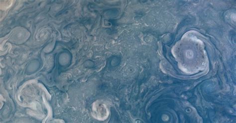 Multiple Vortices Over Jupiters North Pole Revealed In Stunning New Image