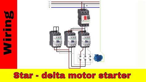 In delta/wye or wye/delta transformers, there is a 30 degrees phase shift between the primary and secondary coils. Wye Delta Motor Starter Wiring Diagram - Collection - Wiring Diagram Sample