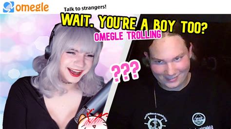 i might be the sussest omegle user fake egirl trolling youtube
