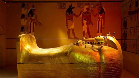 King Tut Gold Outer Sarcophagus African American History King Tut