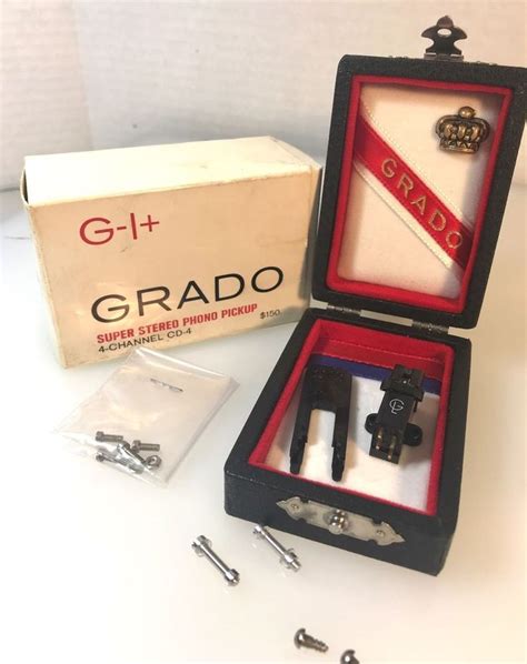 Vintage Grado G 1 Cartridge And Stylus Used With Original Box And