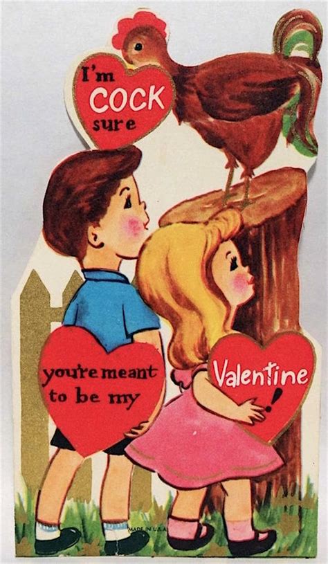 Inappropriate And Just Plain Wrong Vintage Valentines Day Cards Dangerous Minds