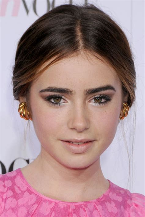 Lily Collinss Best Red Carpet Hair And Makeup Looks