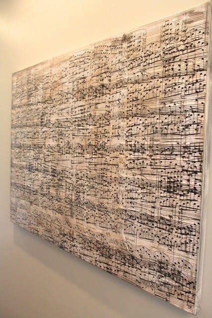 Sheet Music Wall Art