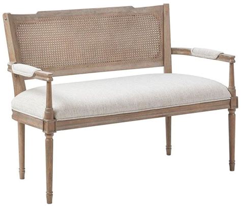 Olliix By Madison Park Beigereclaimed Natural Willshire Settee