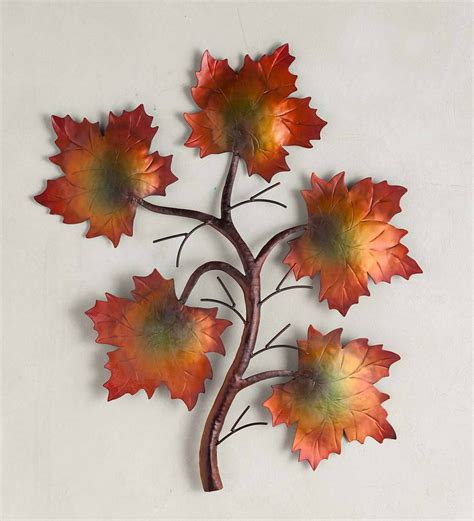 10 Hanging Leaves Wall Decor