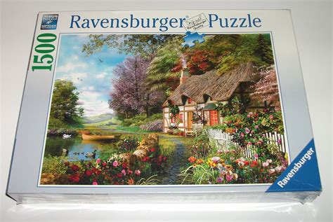 Ravensburger 1500 Piece Jigsaw Puzzle Country Cottage New Etsy