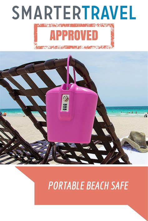 A Portable Safe for the Beach - SmarterTravel | Portable safe, Beach safe, Portable
