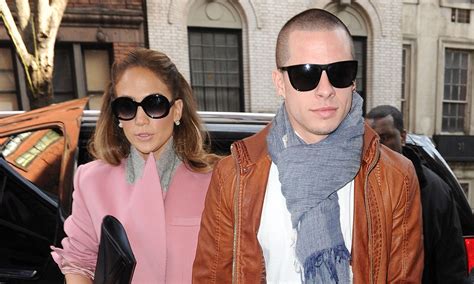 jennifer lopez dons chic blush coat as she steps out with beau casper smart daily mail online