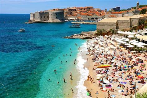 BANJE BEACH Beautiful Beach Minutes From The Old Town Croatia Travel