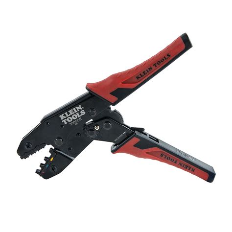 Klein Tools 3005cr Ratcheting Crimper 10 22 Awg Insulated