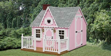 amish built victorian playhouse for sale amish backyard structures