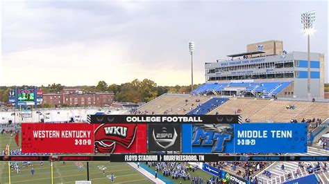 2022 10 15 Western Kentucky Mtsu Youtube