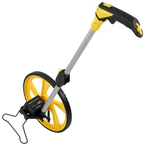 Distance Measuring Wheel With Folding Handle 320 Mm And Height 810 Mm