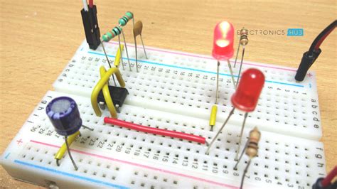 555 Timer Ic Testing Circuit And Its Working