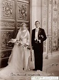 12 October 1935 Prince of Asturias and Princess María de las Mercedes ...