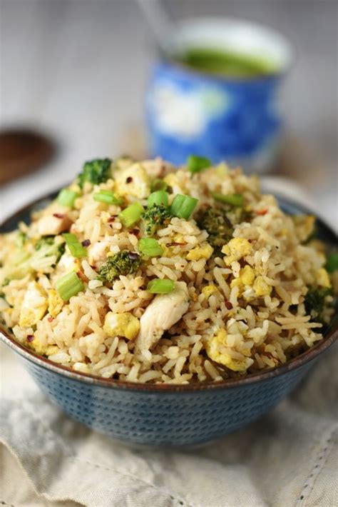 Healthy Chicken Fried Rice Recipe With Images Healthy Healthy