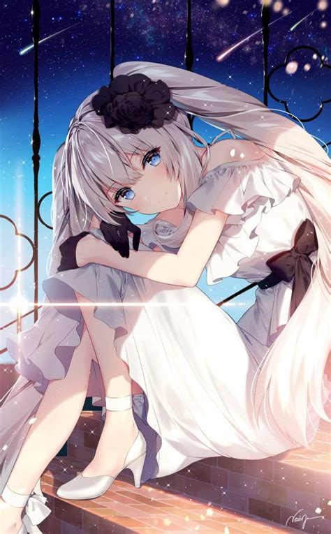 Anime Girl White Hair 🌼 Anime Amino