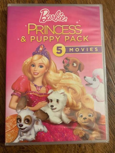 Barbie Princess And Puppy Pack DVD Disc Set For Sale Online EBay