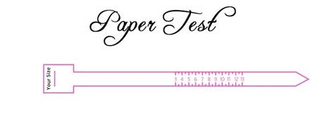 Printable Paper Strip Ring Size Get What You Need For Free