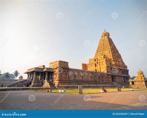 Brihadeshwara Temple Or Big Temple In Thanjavur Tamil Nadu India