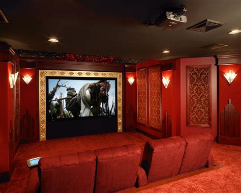 Art Deco Home Theater