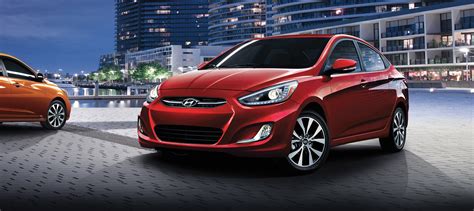 Hyundai Accent 4 Door 2017 Best Small Compact Car Hyundai Canada