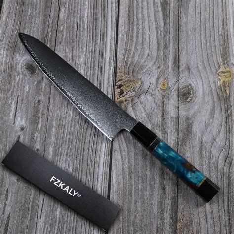 Japanese Damascus Chef Knife 85 Inch