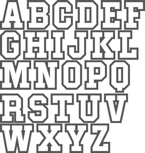 Free Block Letter Font Every Font Is Free To Download Printable