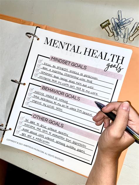 This Printable Mental Health Journal Will Change Your Coping Habits