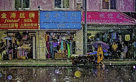 Shanghai Rain Photograph By Bob Lynn Pixels
