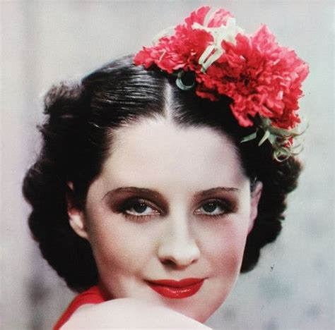 Norma Shearer Beautiful Color Photo Of Her Old Hollywood Stars
