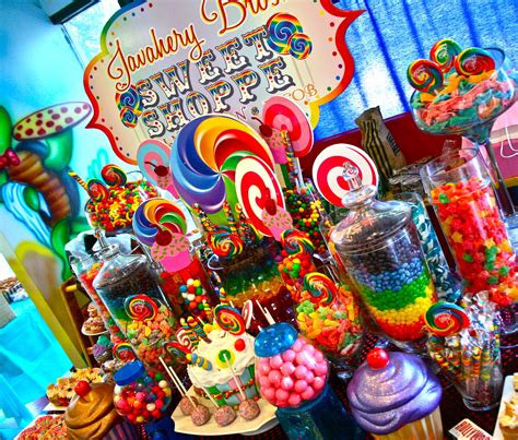 Candy Land Theme Parties The Ultimate Rainbow Candy And Dessert Sweet T