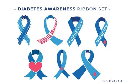 Diabetes Awareness Ribbon Svg Diabeteswalls