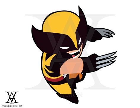 Logan Svg Wolverine Movie Fans Clipart Vector 4 Digital SVG PNG Hug