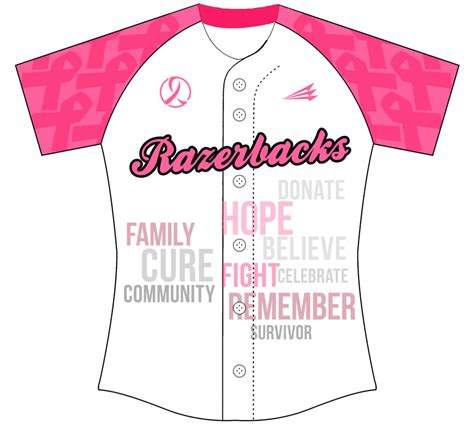 Custom Softball Jerseys Com Awareness Softball Jerseys Custom