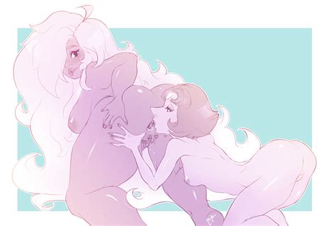 [commission] pearlxamethyst by kokobuttz hentai foundry