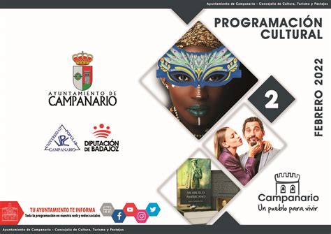 Programación Cultural ‘febrero 2022 Ayuntamiento De Campanario