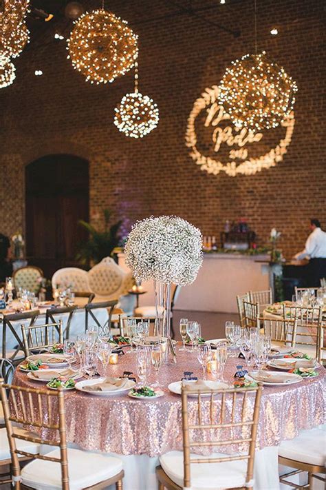 Get Inspired By 12 Stunning Rose Gold Wedding Decoration Ideas