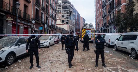 At Least 3 Killed In Madrid Explosion The New York Times