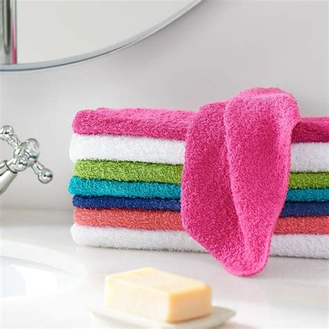 Mainstays Cotton Washcloth Bundle Collection 24 Pack True Bright