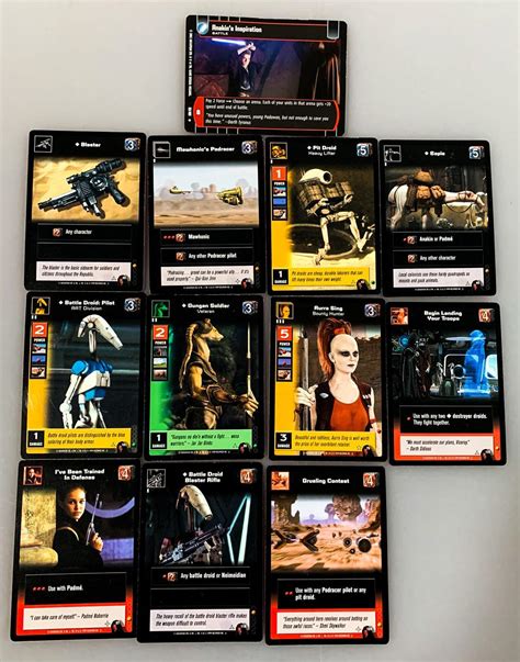 Sold Price Star Wars Collectible Trading Card Game December 6