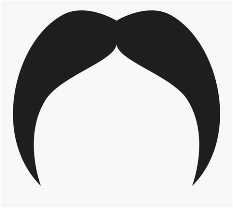Droopy Mustache Clipart Uncle Mustache Transparent Background Free