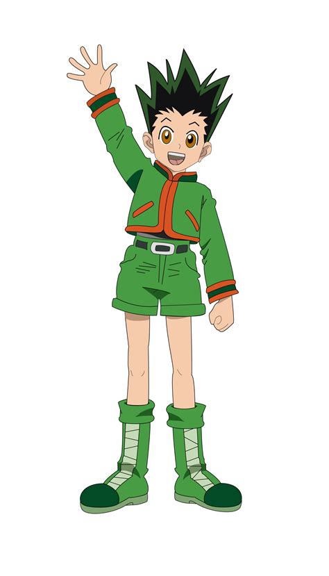 Gon charges up his nen creating an energy sphere in his hand that he'll use to deliver a strong punch to his opponents. Gon Freecs by MisterDjpooki on DeviantArt