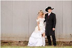 Tuf Cooper – world champion calf roper – with his new bride Tiffany ...