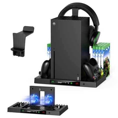 Buy Cooling Stand For Xbox Series X With Charging Station Meneea Charger Stand For Controller