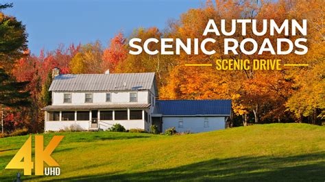 Scenic Roads Autumn In New Hampshire Proartinc