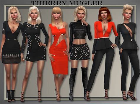 The Best Clothing By Allaboutstyle Sims 4 Clothing Holiday Party