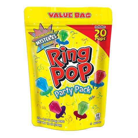 Buy Ring Pop Bulk Candy Lollipop Variety Party Pack 20 Count Lollipops
